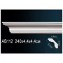 Карниз Перфект AB112F гибкий 44х44х2400 мм