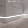 Плинтус Evrowood Белый PN 101 LED 16х100х2000 мм (пог. м)