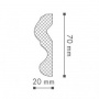 Карниз NMC Nomastyl N 20х70х2000 мм (пог. м)