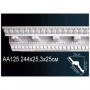 Карниз Перфект AA125 250х253х2440 мм