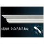 Карниз Перфект AB104F гибкий 75х75х2400 мм