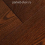Паркетная доска Amber Wood Классика Ясень Шоколад Браш