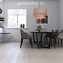 Паркетная доска Polarwood Ясень Ricotta Matt 3S