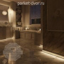 Плинтус Evrowood Белый PN 030 LED 16х80х2000 мм (пог. м)