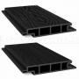 Террасная доска SaveWood Padus Чёрный Тангенциальный 25х155х6000 мм