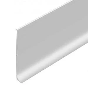 Алюминиевый плинтус Cezar LP100 10х100х2500 мм (пог. м)