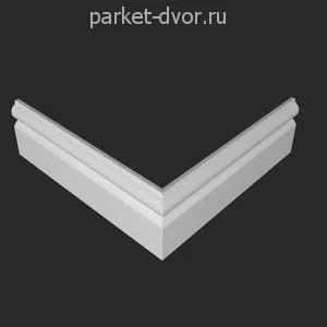 Плинтус Deartio P9.97.16 Белый под покраску 16х97х2070 мм (пог. м)