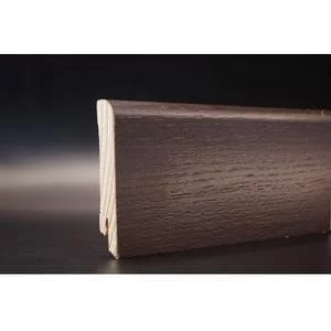 Плинтус деревянный Pedross Дуб кофе R9 18x80х2500 мм (пог. м)