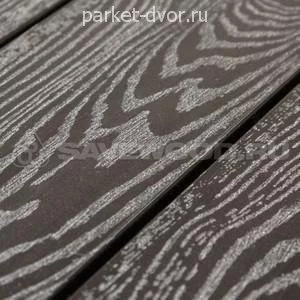 Террасная доска SaveWood Salix-S T Тёмно-коричневый 25х163х6000 мм