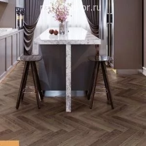 Виниловый SPC ламинат CronaFloor Herringbone H001 Дуб Тулуза