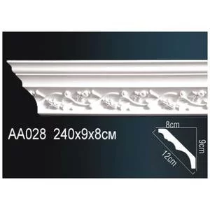 Карниз Перфект AA028F гибкий 80х90х2400 мм