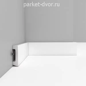 Плинтус Decomaster D234 16х58х2000 мм (пог. м)