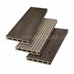 Террасная доска SaveWood Carpinus R Тёмно-коричневый 22х146х4000 мм