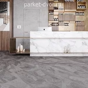 Виниловый LVT ламинат Moduleo Impress Click 70928 Mustang Slate