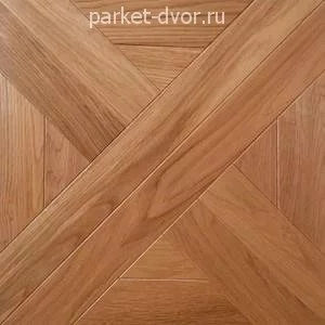 Инженерный модульный паркет Marco Ferutti Linea Дуб Натур Браш 405х405х15 мм