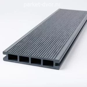 Террасная доска ДПК EcoDecking Titan Серый 25х140х3000 мм