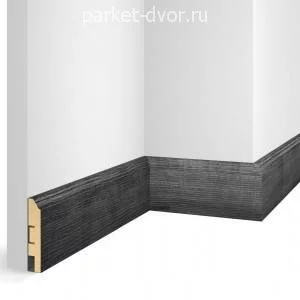 Плинтус МДФ CoSca Artiva WP07 Дуб Графит 16х80х2400 мм (пог. м)