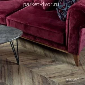 Ламинат SPC Vinilam Chevron I107516 Шеврон Лувр