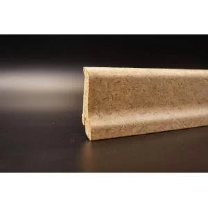 Плинтус Corkstyle пробковый Natural Cork Creme 60х22 (пог. м)