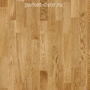 Паркетная доска Tarkett Timber Дуб Классик Глянцевый 3-полосный