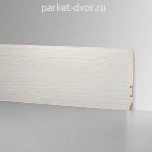 Плинтус Hannahholz Aktuel Natur №44 Изящный Дуб Белый 16х81 мм (пог. м)