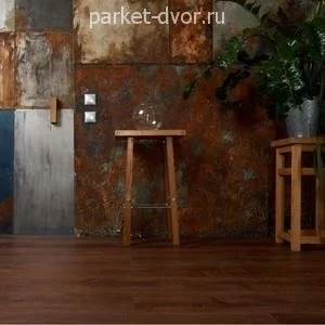 Ламинат SPC Allure Floor ISOCore 7,5 мм I967113 Дуб Коричневый