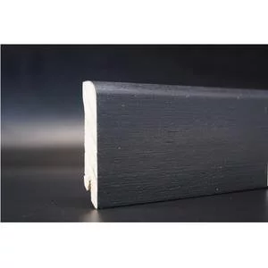 Плинтус деревянный Pedross Дуб чёрный R9 18x80х2500 мм (пог. м)
