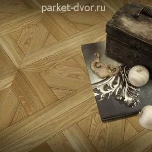 Инженерный модульный паркет Kochanelli Гордон Дуб Пулито 449х449х15 мм