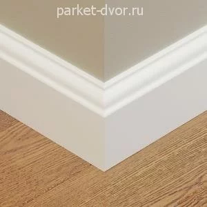 Плинтус Rico Color HSP 18х80 Белый под покраску