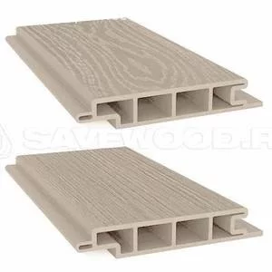 Террасная доска SaveWood Padus Бежевый Радиальный 25х155х6000 мм