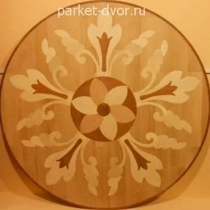 Художественный паркет Papa Carlo Ромашка 15х1000х1000 мм