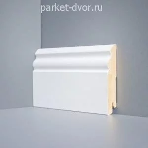 Плинтус Deartio Universal U105-100 Белый 16х100х2050 мм (пог. м)