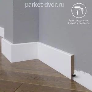 Плинтус Madest Decor 09-072-12 Под покраску 12х72 мм (пог. м)