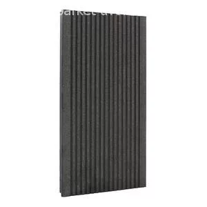 Террасная доска Terradeck Velvet Чёрный 28х152х6000 мм