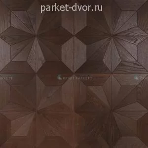 Инженерный модульный паркет Kraft Parkett арт. М3 14х600х600 мм