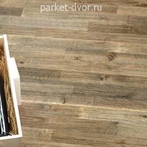 Паркетная доска Farecom Дуб Флоренция трехполосный состаренный
