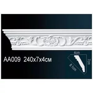 Карниз Перфект AA009F гибкий 40х70х2400 мм
