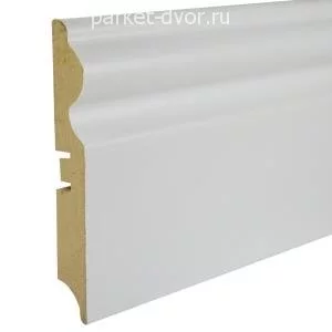Плинтус Smartprofile Paint 116 белый МДФ 116х16 мм (пог. м)