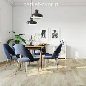Паркетная доска Polarwood Дуб Neptune White Oiled 3S