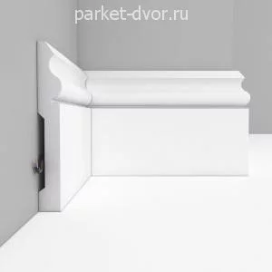 Плинтус напольный Decomaster A035 15х141х2000 мм (пог. м)