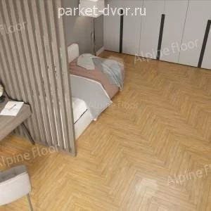 Ламинат Alpine Floor Herringbone 12 Pro LF106-04B Дуб Тулуза
