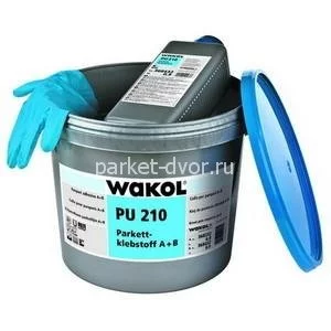 Клей для паркета WAKOL PU 210 2К 6,9 кг