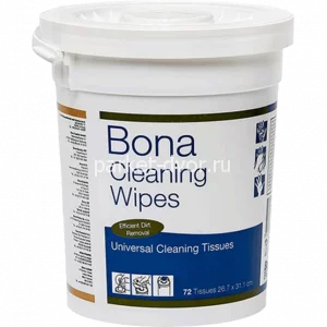 Салфетки Bona Cleaning Wipes 72 шт/уп