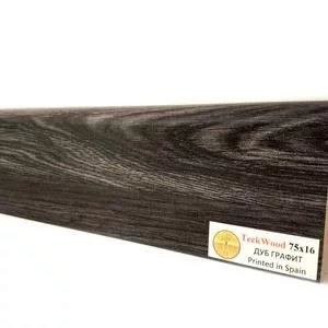 Плинтус TeckWood Дуб Графит 16х75х2150 мм (пог. м)