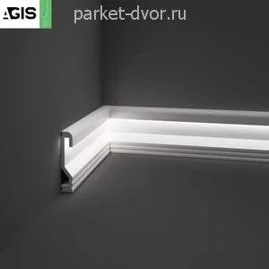 Плинтус Agis EP011 21х100х2000 мм (пог. м)