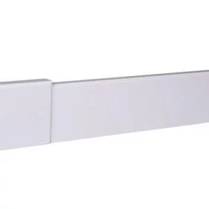 Плинтусный блок Finitura Decor F2 Белый 70 мм