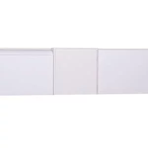 Плинтусный блок Finitura Decor F2 Белый 70 мм