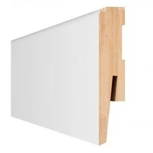 Плинтус Aberhof MDF ART 801 16х80 мм (пог. м)