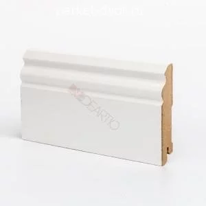 Плинтус Deartio Universal U105-100 Белый 16х100х2050 мм (пог. м)