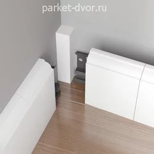 Плинтус Arbiton Vega из дюрополимера P0830 20х80х2400 мм (пог. м)